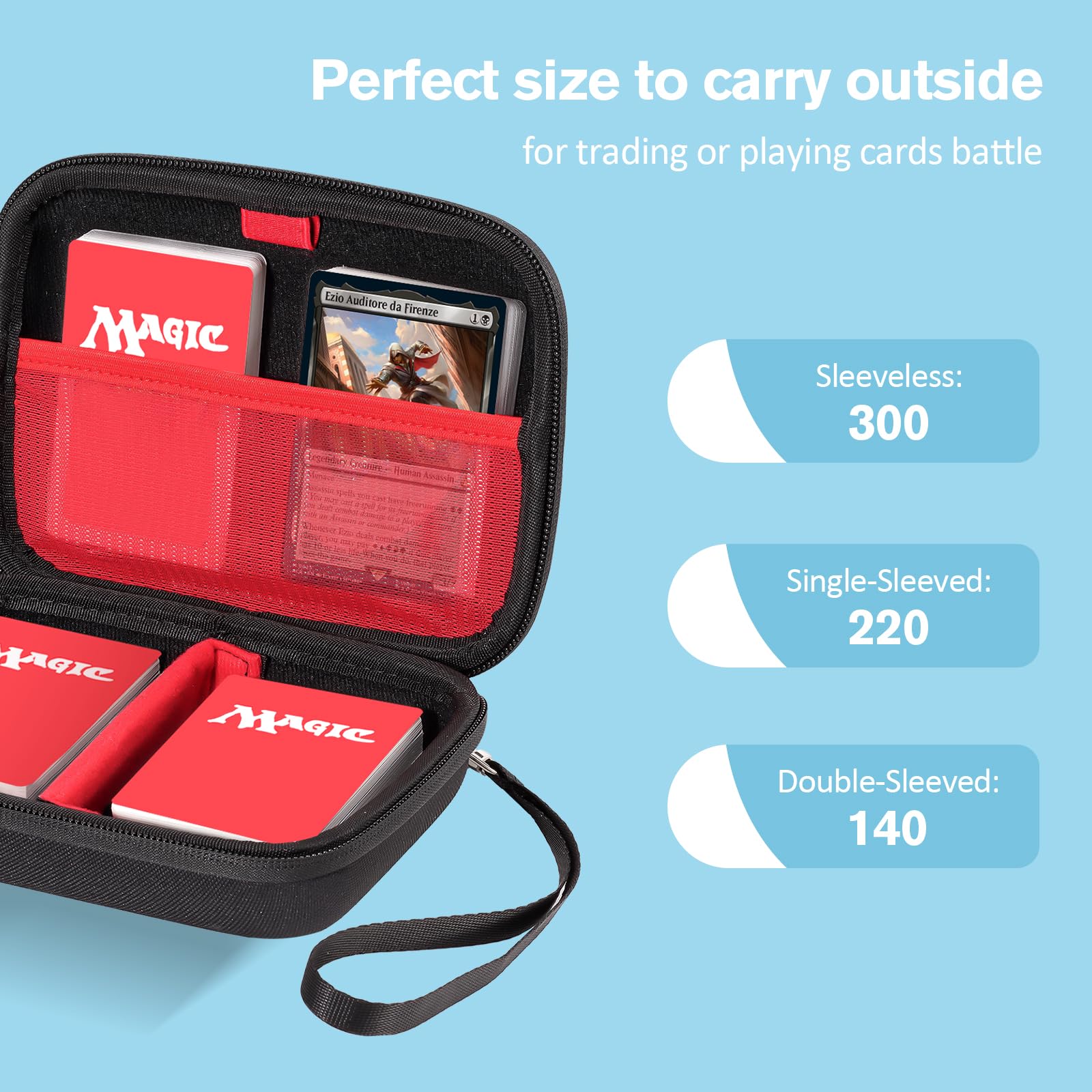 Foto 3 pulgar | Funda Para Tarjetas Coleccionables Procase, Almacenamiento Duro Coleccionable, Más De 300 - Venta Internacional.