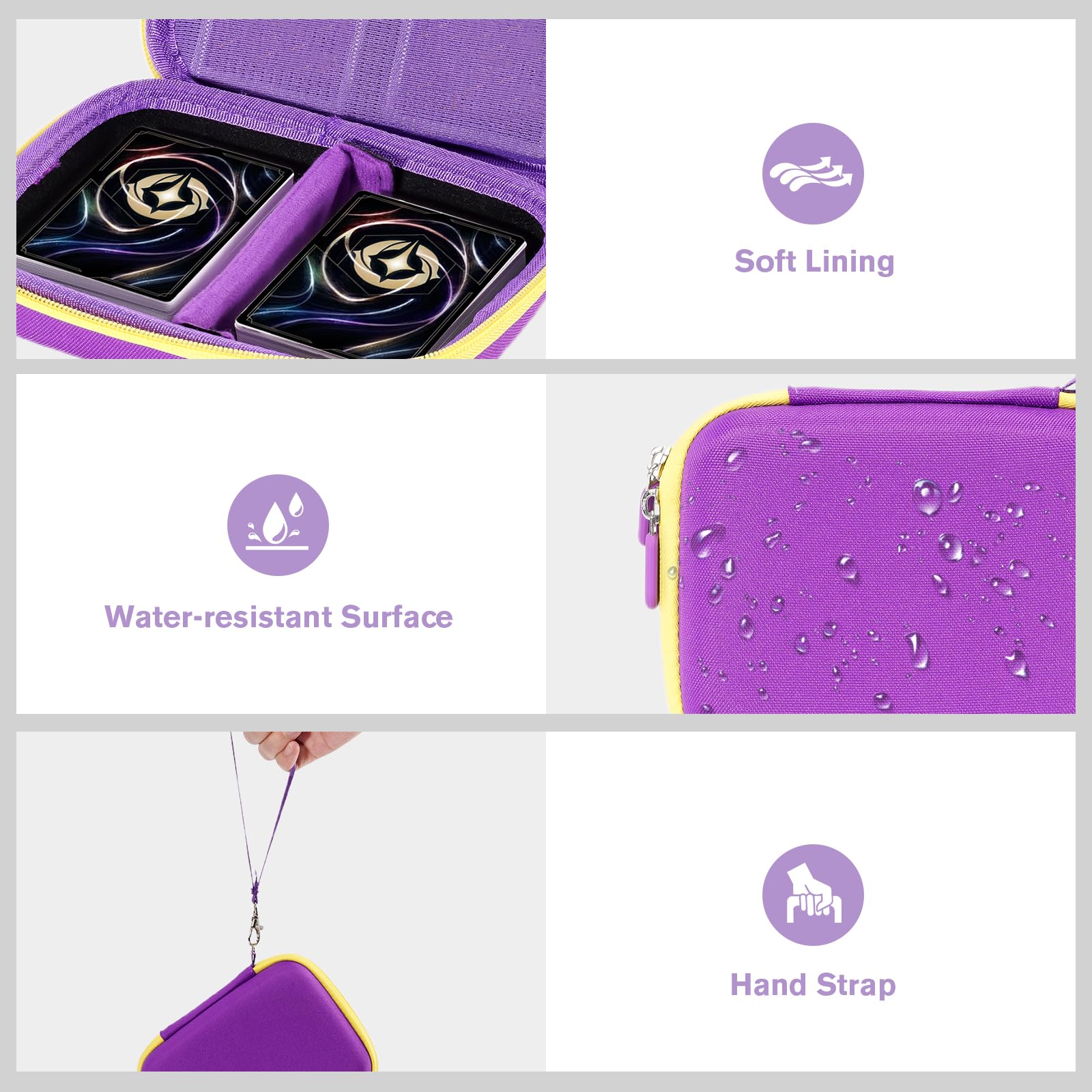 Foto 5 pulgar | Funda Para Tarjetas Coleccionables Procase, Almacenamiento Duro Coleccionable, Más De 300 - Venta Internacional.