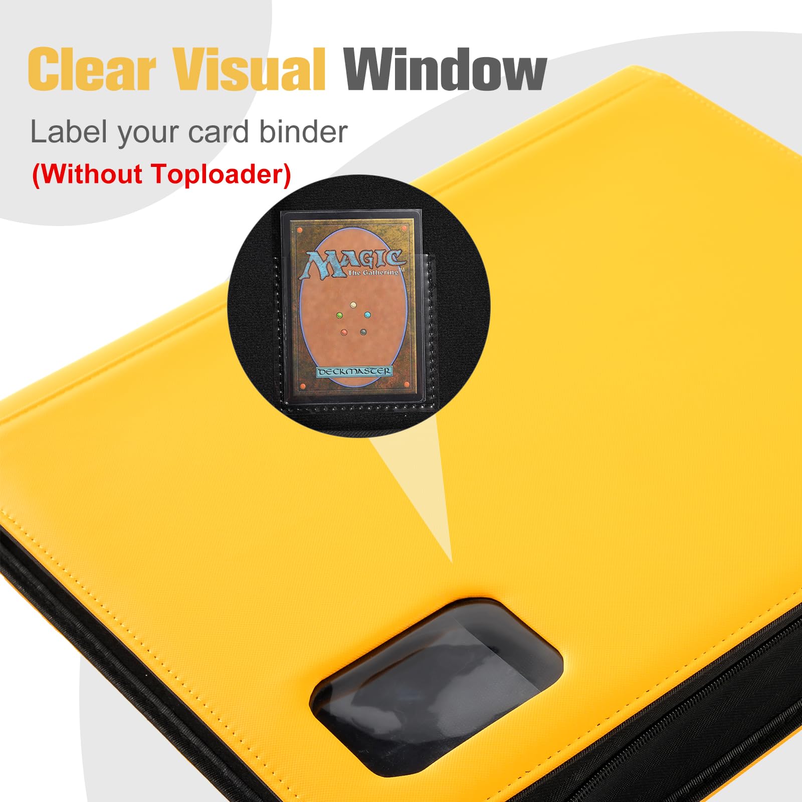 Foto 5 pulgar | Top Loader Binder Procase Tiene Capacidad Para 324 Cargadores, Color Amarillo - Venta Internacional.
