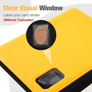 Foto 4 | Top Loader Binder Procase Tiene Capacidad Para 324 Cargadores, Color Amarillo - Venta Internacional.