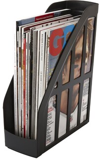 Foto 3 | Estuche Negro Reciclado Para 6 Unidades Magazine File Storex - Venta Internacional.