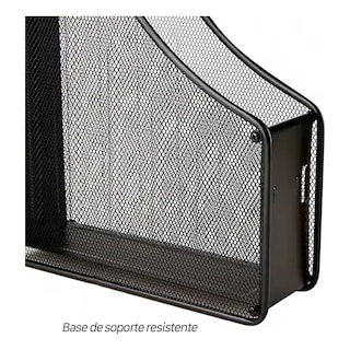 Foto 2 | Revistero Organizador De Escritorio Oficina Malla Metálica Eo Safe Imports Esi-19225 Negro