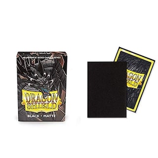 Foto 1 | Fundas Para Cartas Con Forma De Escudo De Dragón Mate, Color Negro Japonés, 60 Quilates - Venta Internacional.