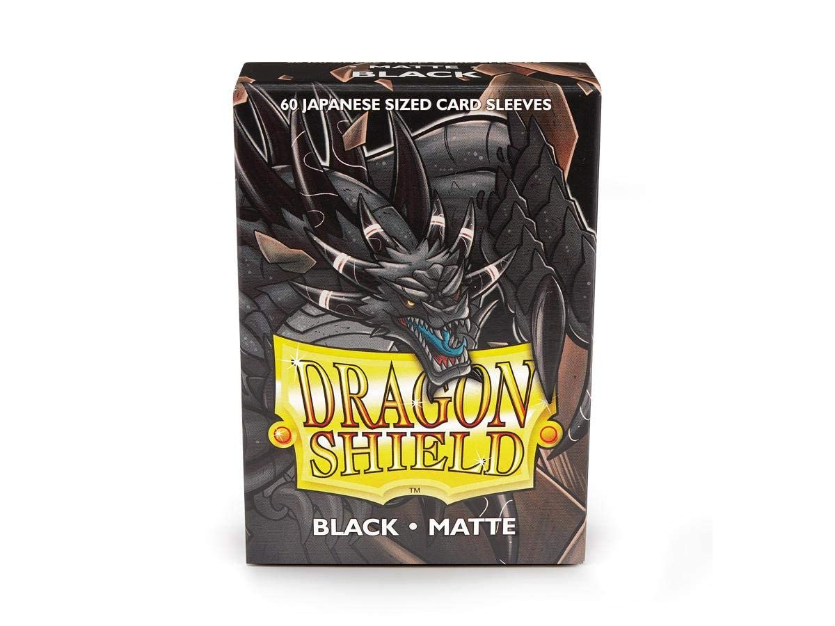 Foto 4 | Fundas Para Cartas Con Forma De Escudo De Dragón Mate, Color Negro Japonés, 60 Quilates - Venta Internacional.