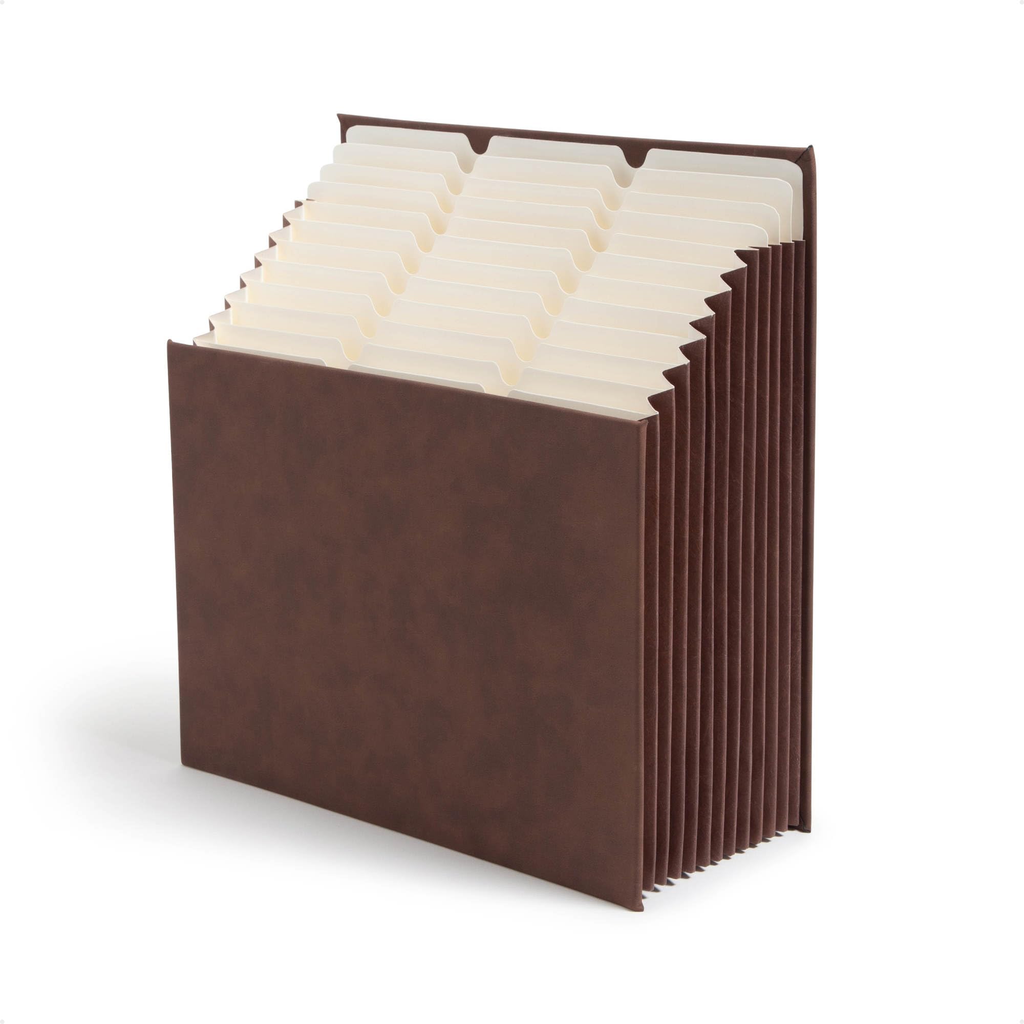 Archivo Expandible Stadium Smead Con 12 Compartimentos Para Archivos, Color Marrón - Venta Internacional.