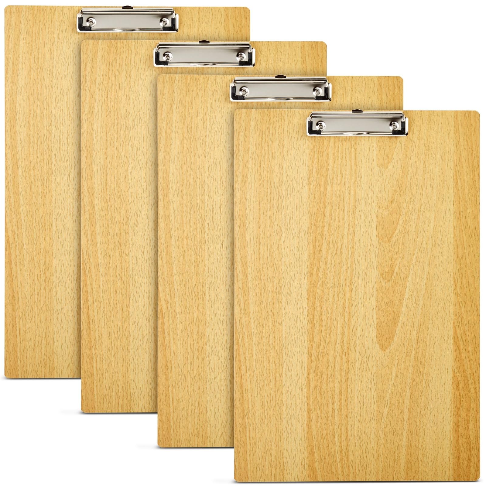 Foto 2 pulgar | Tablero De Arte De Madera Extra Grande Clipboard Juvale, Paquete De 4 - Venta Internacional.