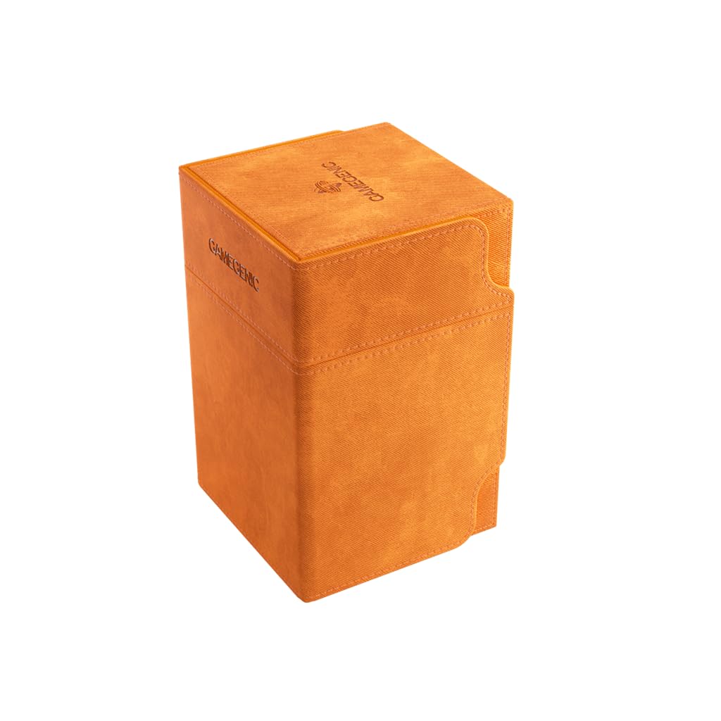 Foto 2 pulgar | Caja De Mazo Gamegenic Watchtower 100+ Xl Para 100 Cartas, Color Naranja - Venta Internacional.
