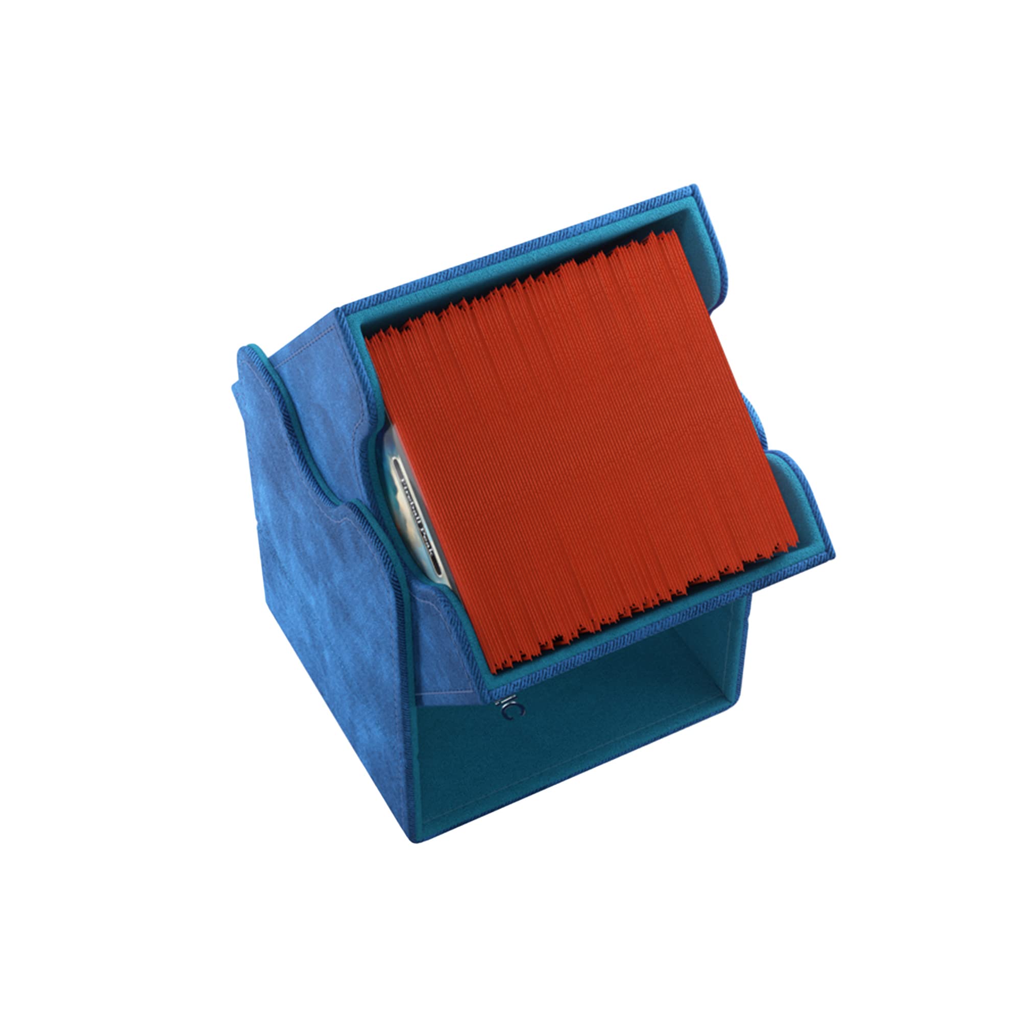 Foto 4 pulgar | Caja De Almacenamiento De Tarjetas Gamegenic Squire 100+ Xl Convertible Azul - Venta Internacional.
