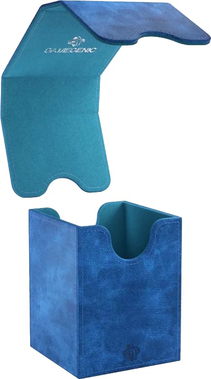 Foto 7 pulgar | Caja De Almacenamiento De Tarjetas Gamegenic Squire 100+ Xl Convertible Azul - Venta Internacional.