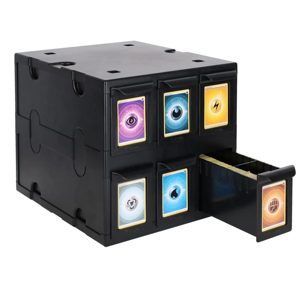Foto 2 pulgar | Card Catalog Bcw - Cartera Coleccionable Con 6 Cajones, Color Negro - Venta Internacional.