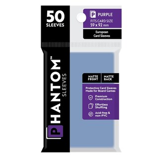 Foto 1 | Fundas Para Cartas Capstone Games Phantom Purple, 59 X 92 Mm, 50 Unidades - Venta Internacional.