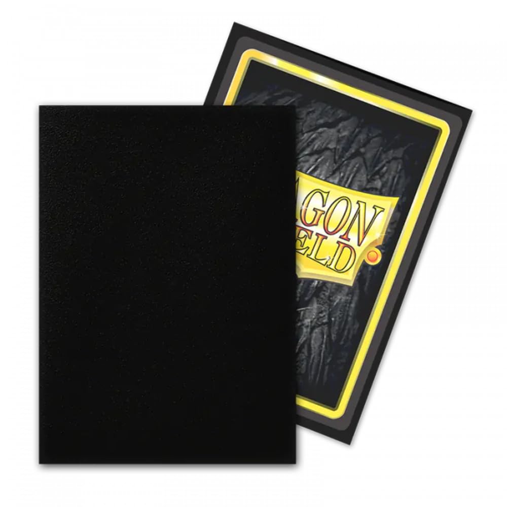 Foto 3 pulgar | Fundas Para Cartas Dragon Shield, Antideslumbrantes, Color Negro Mate (100) - Venta Internacional.
