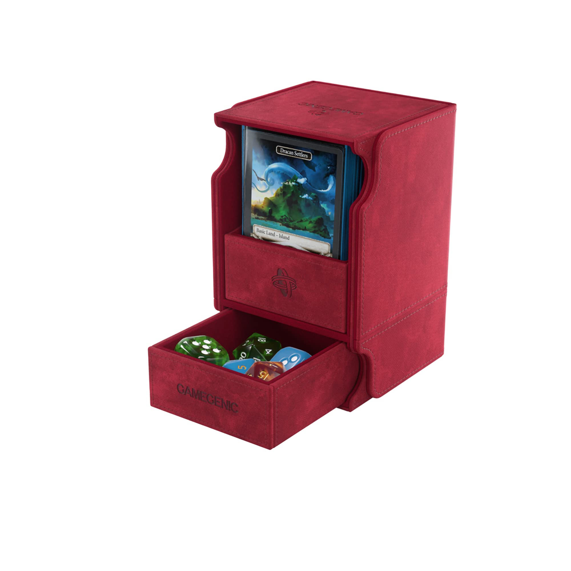 Foto 3 | Caja De Cartas Gamegenic Watchtower 100+ Xl Roja Para 100 Cartas - Venta Internacional.