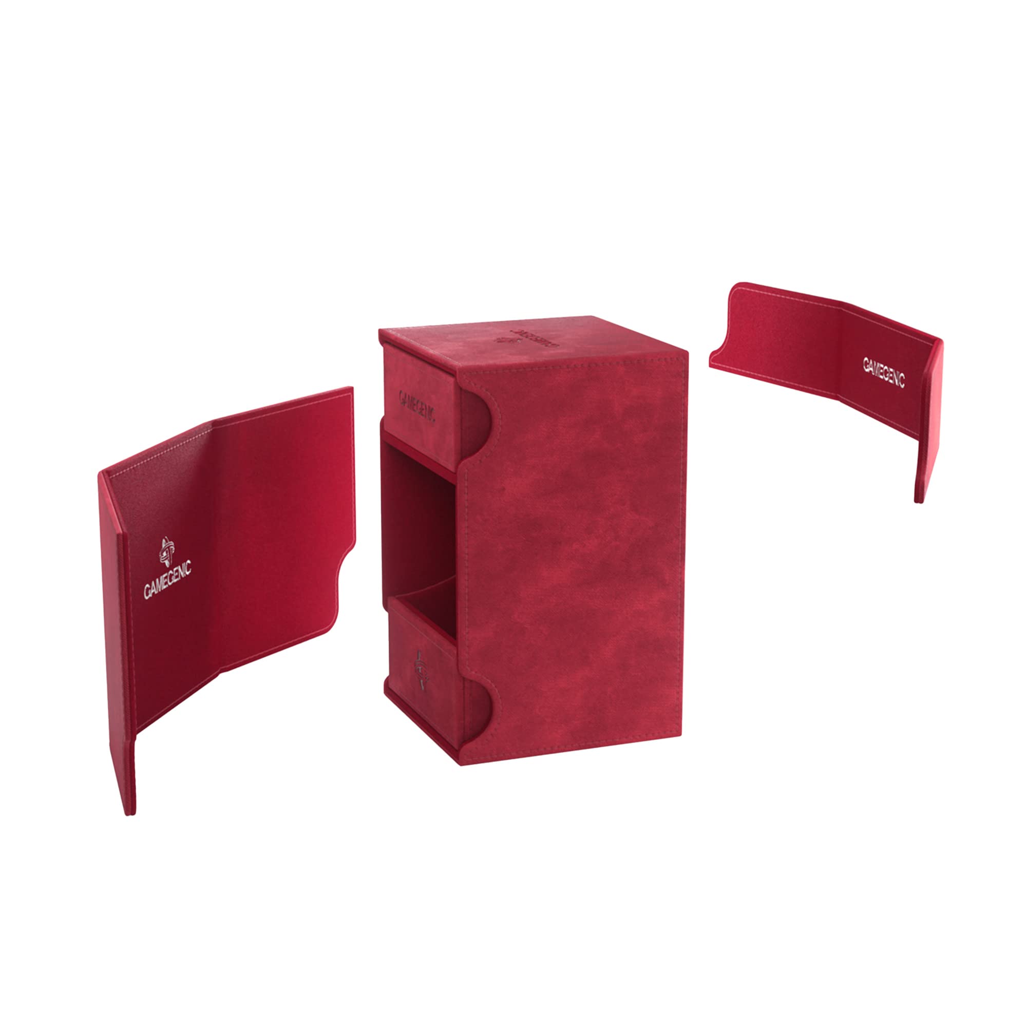 Foto 6 pulgar | Caja De Cartas Gamegenic Watchtower 100+ Xl Roja Para 100 Cartas - Venta Internacional.