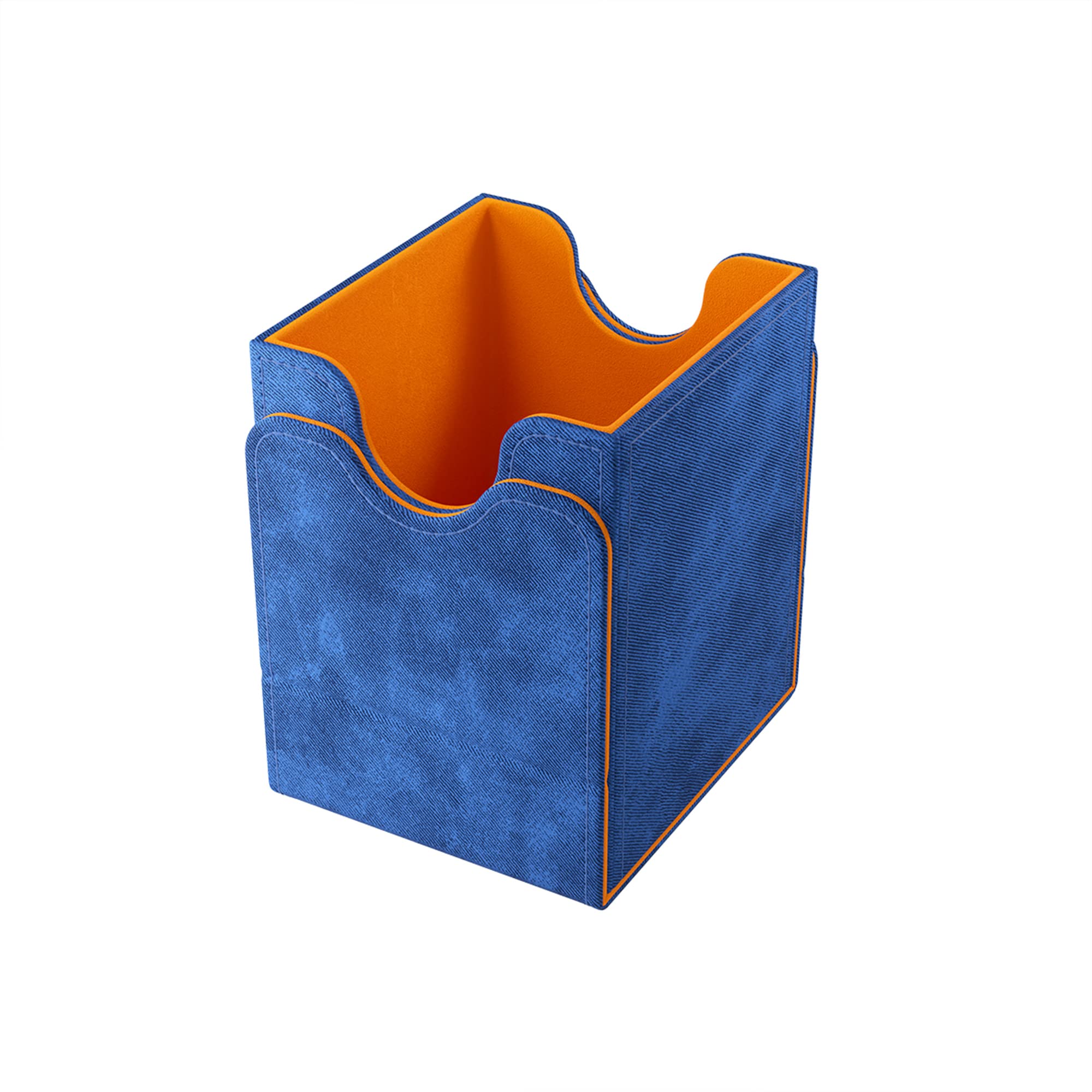 Foto 2 | Caja De Almacenamiento De Tarjetas Gamegenic Squire 100+ Xl Azul/naranja - Venta Internacional.