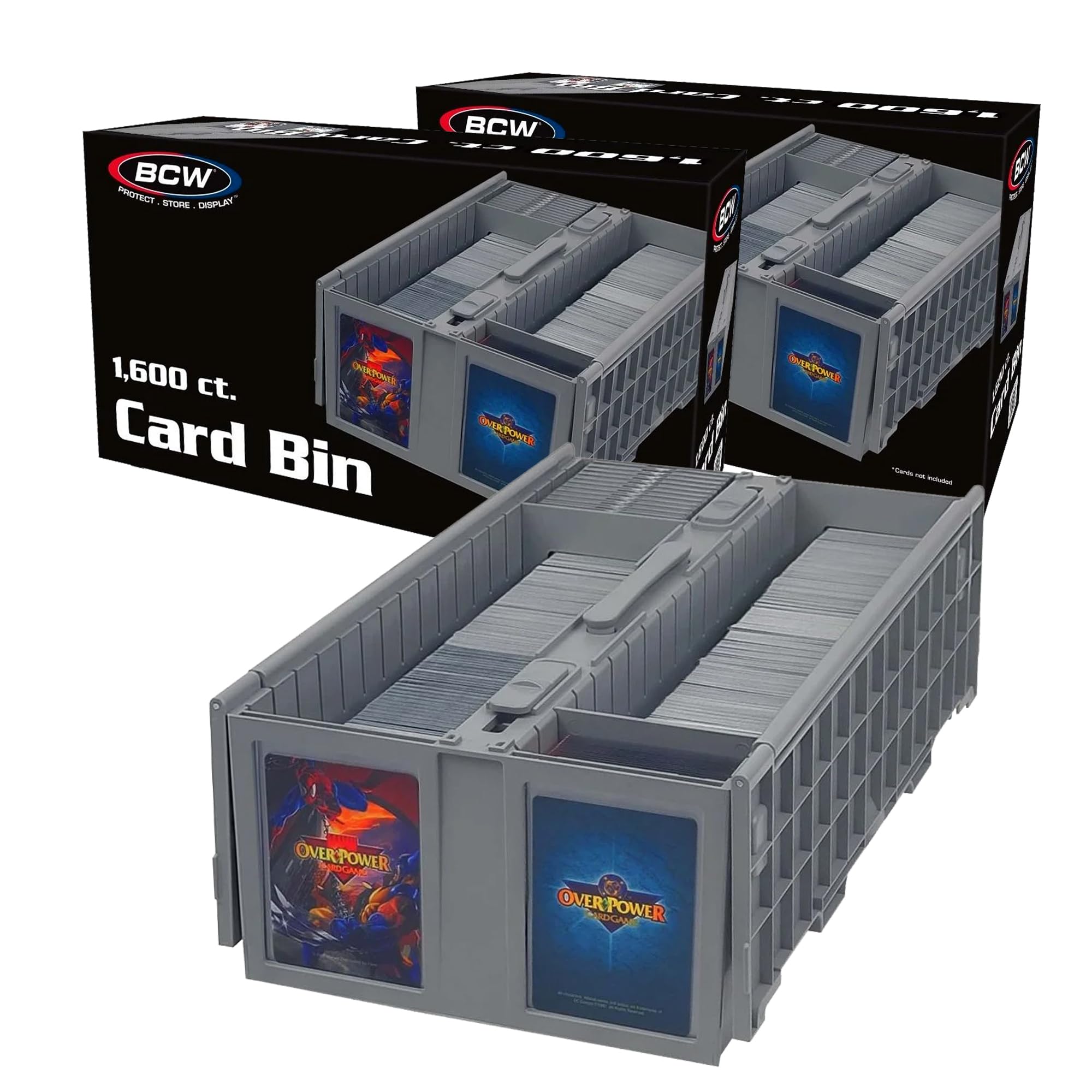 Foto 1 | Cesta De Almacenamiento De Tarjetas Bcw, Coleccionable, Con Capacidad Para 1600 Tarjetas - Venta Internacional.