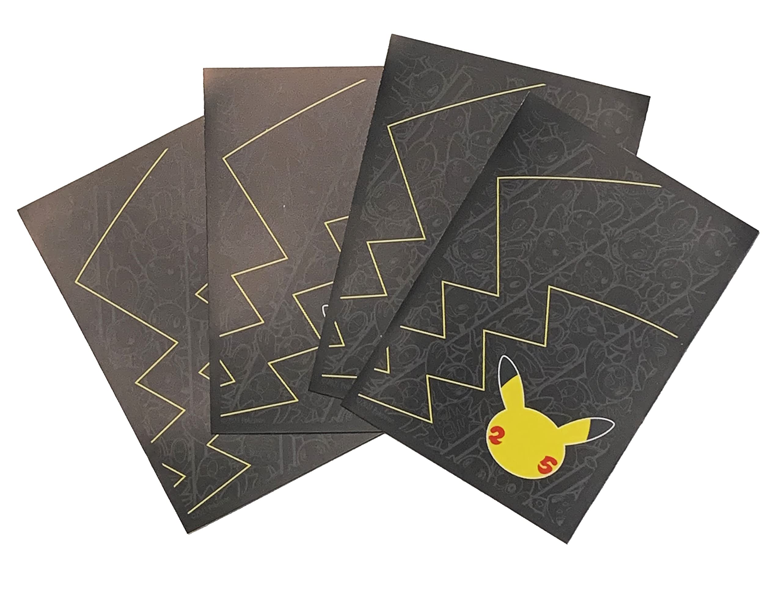 Foto 2 pulgar | Fundas Para Cartas Pokémon Celebrations Pikachu, Paquete De 65 Unidades - Venta Internacional.