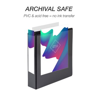 Foto 5 | Binder Samsill Economy, 2 Pulgadas, 3 Anillos Negros, Paquete De 6 - Venta Internacional.