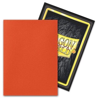 Foto 3 | Fundas Para Tarjetas Dragon Shield Dual Matte Ember, 100 Quilates, Estándar - Venta Internacional.