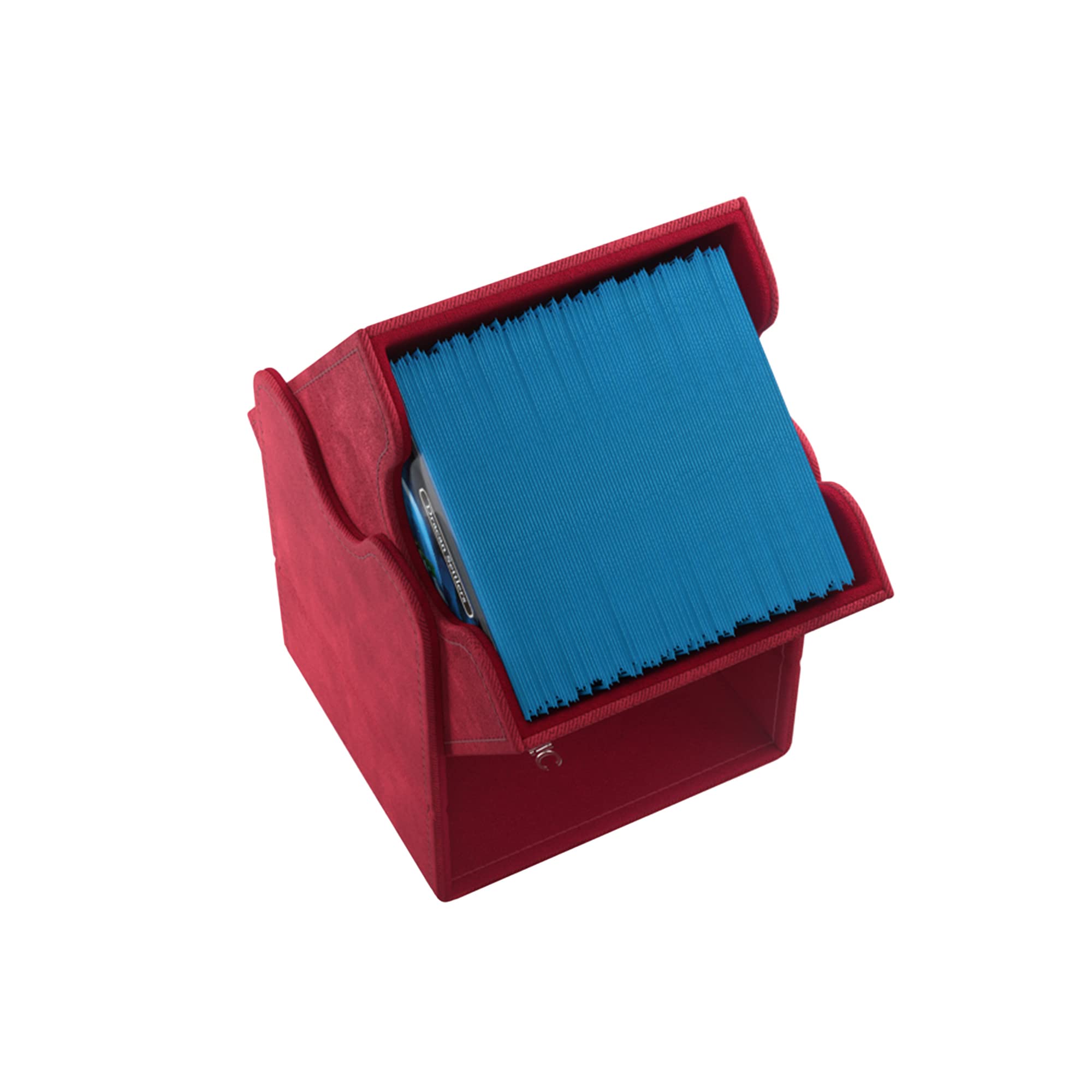 Foto 4 pulgar | Caja De Almacenamiento De Tarjetas Gamegenic Squire 100+ Xl Red Ggs20099ml - Venta Internacional.