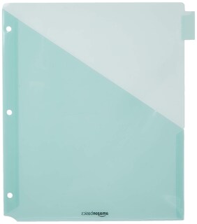 Foto 7 | Carpeta Amazon Basics Con Cierre De 3 Anillas Y Separadores De Plástico - Venta Internacional.