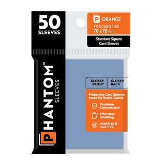 Foto 1 | Fundas Para Cartas Capstone Games Phantom Orange, 70 X 70 Mm, Paquete De 50 - Venta Internacional.