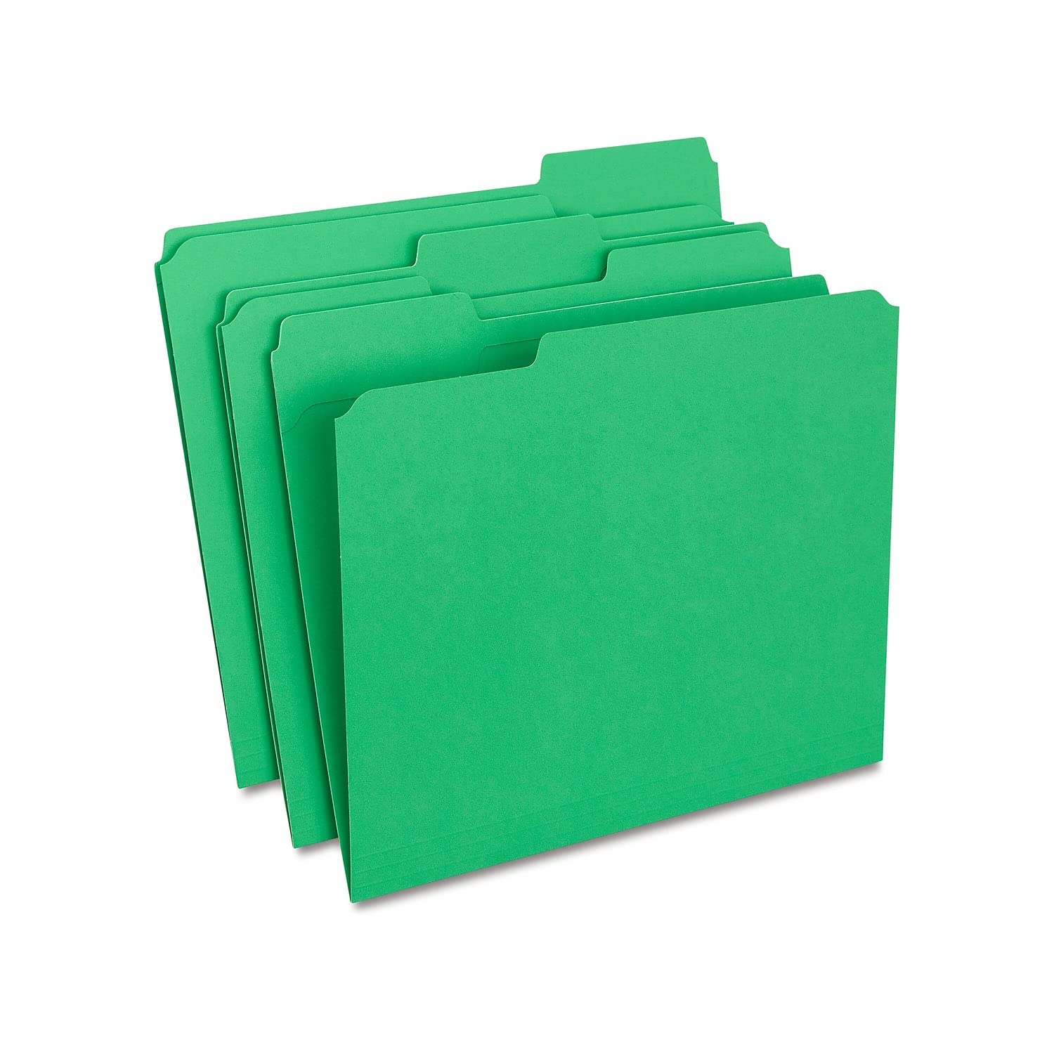 Foto 1 | Carpetas De Archivos Staples 508960 De Colores Con Lengüetas Reforzadas, Color Verde - Venta Internacional.