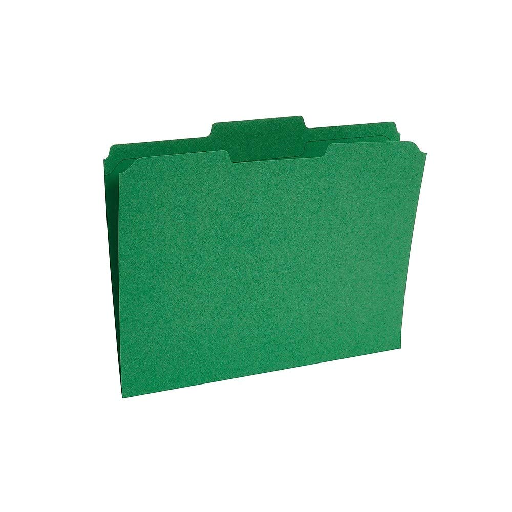 Foto 2 | Carpetas De Archivos Staples 508960 De Colores Con Lengüetas Reforzadas, Color Verde - Venta Internacional.