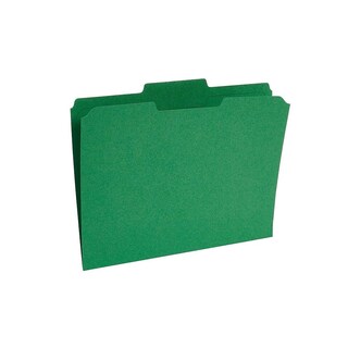 Foto 2 | Carpetas De Archivos Staples 508960 De Colores Con Lengüetas Reforzadas, Color Verde - Venta Internacional.