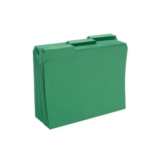 Foto 4 | Carpetas De Archivos Staples 508960 De Colores Con Lengüetas Reforzadas, Color Verde - Venta Internacional.