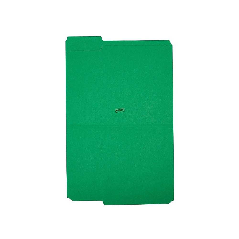 Foto 6 pulgar | Carpetas De Archivos Staples 508960 De Colores Con Lengüetas Reforzadas, Color Verde - Venta Internacional.