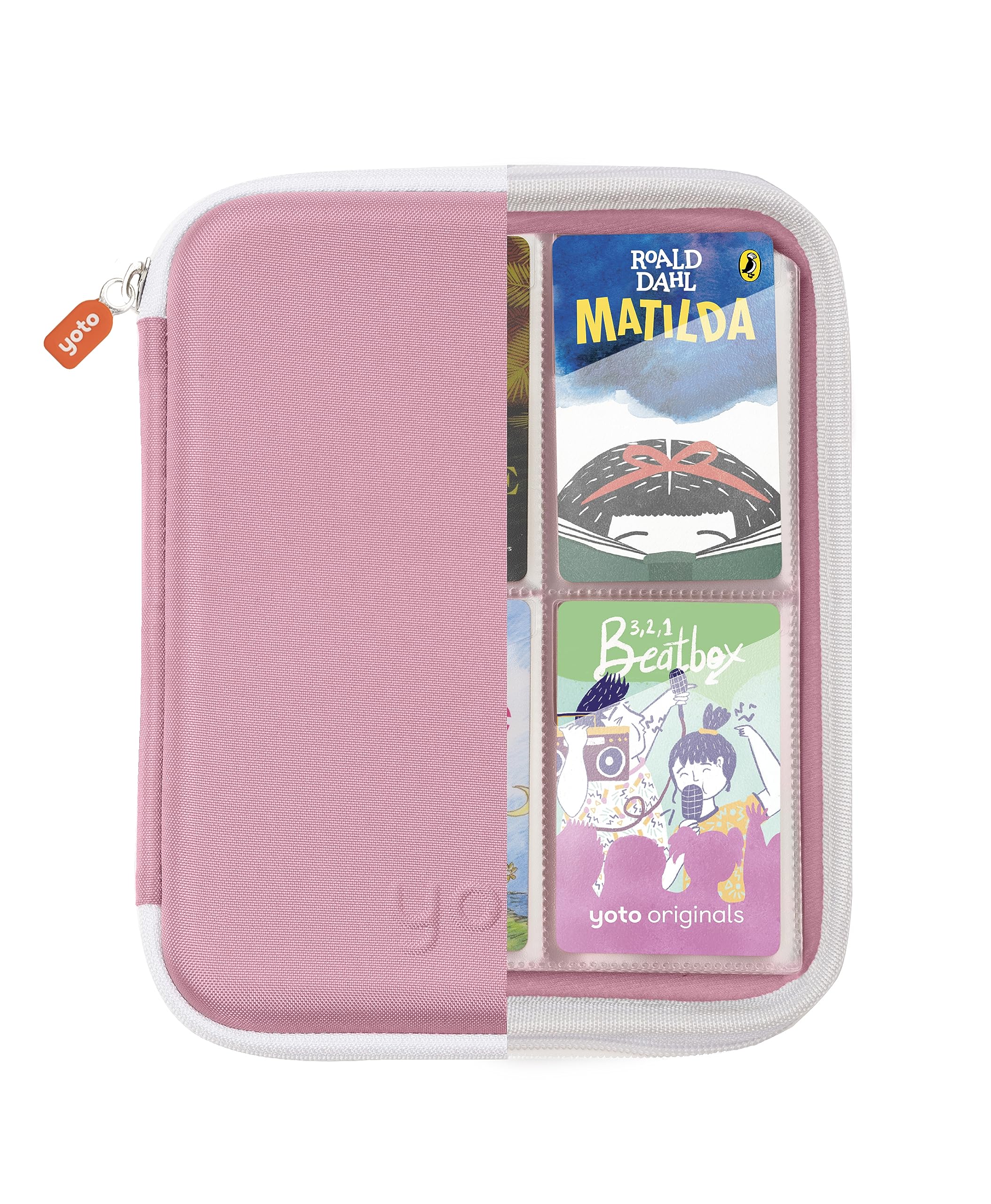 Foto 2 | Tarjetero Yoto Think Pink Para Niños Con 64 Bolsillos - Venta Internacional.