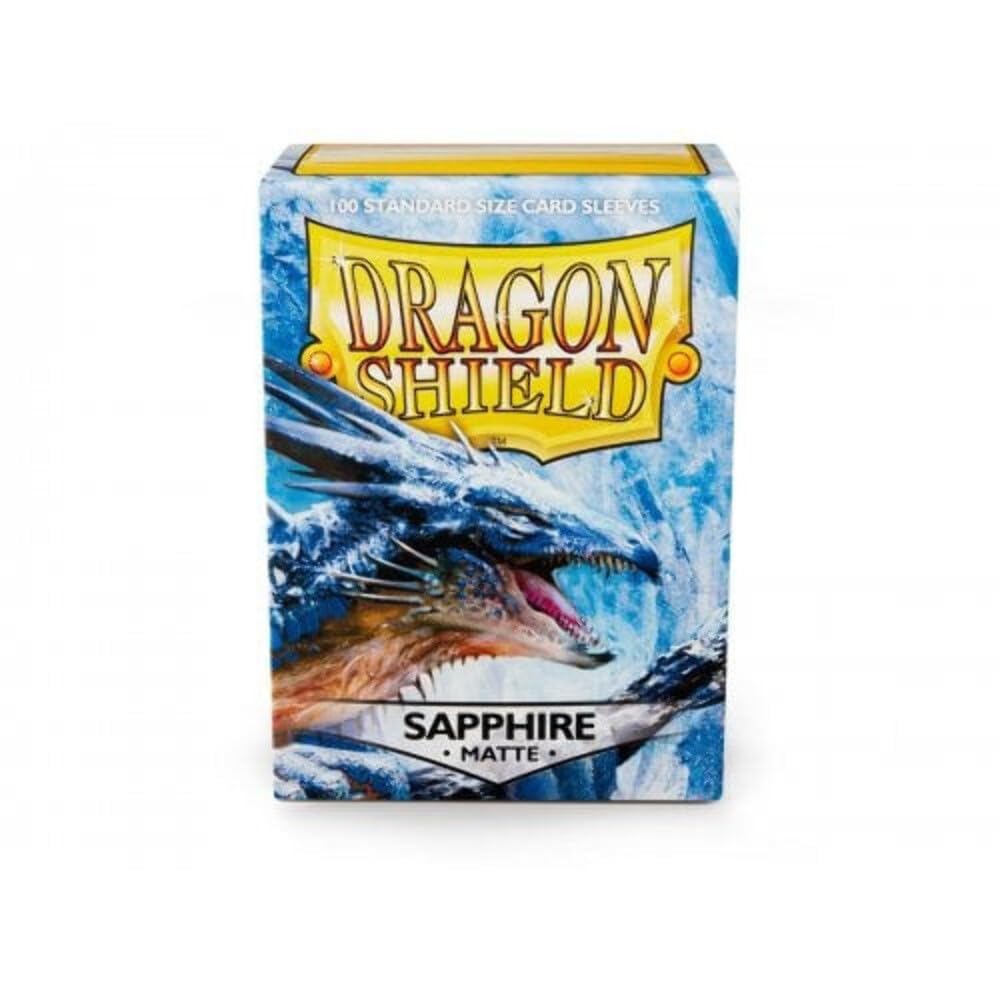Foto 1 | Fundas Para Cartas Arcane Tinman Dragon Shield Matte Sapphire 100 - Venta Internacional.