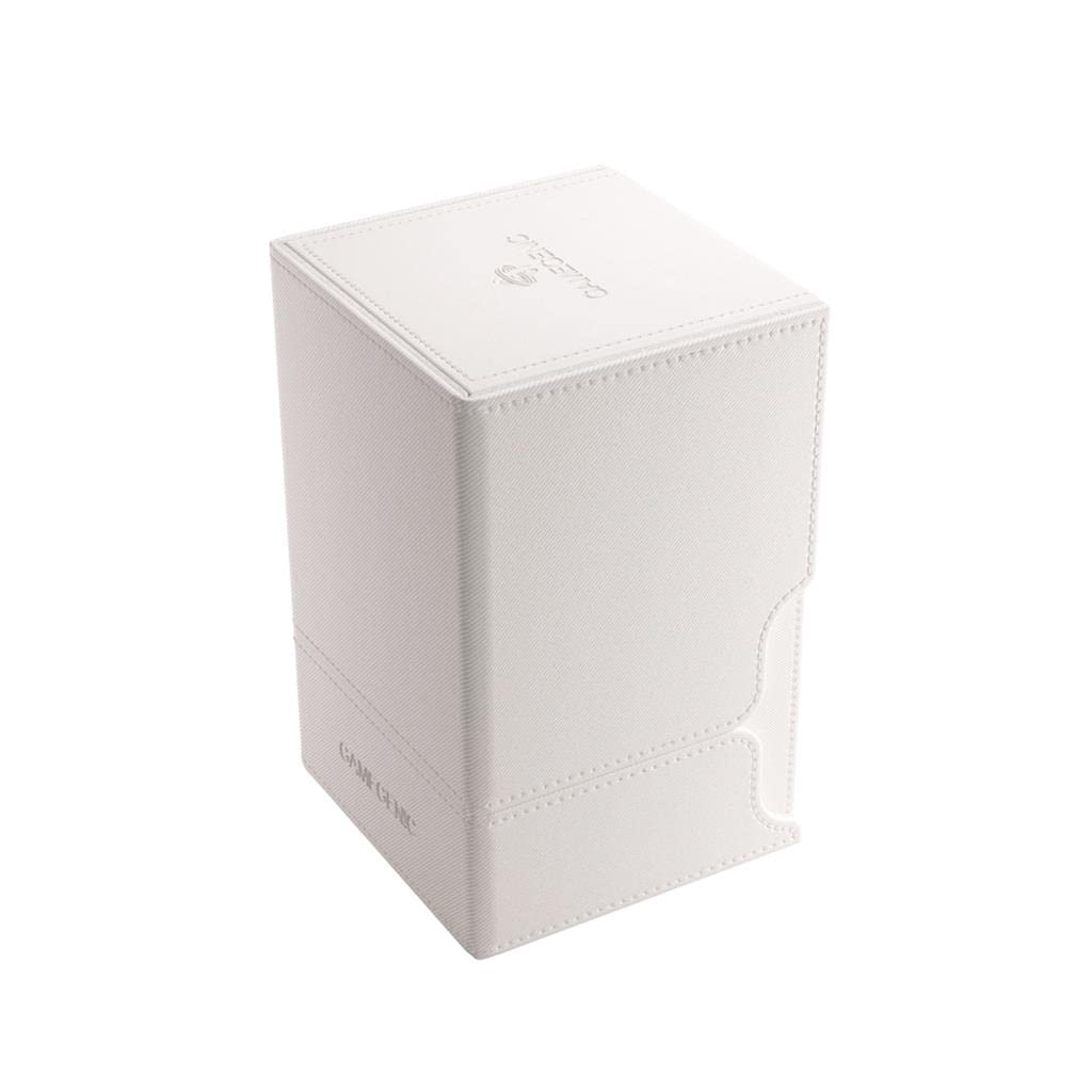 Foto 1 | Caja De Baraja Gamegenic Watchtower 100+ Xl Para 100 Cartas, Color Blanco - Venta Internacional.