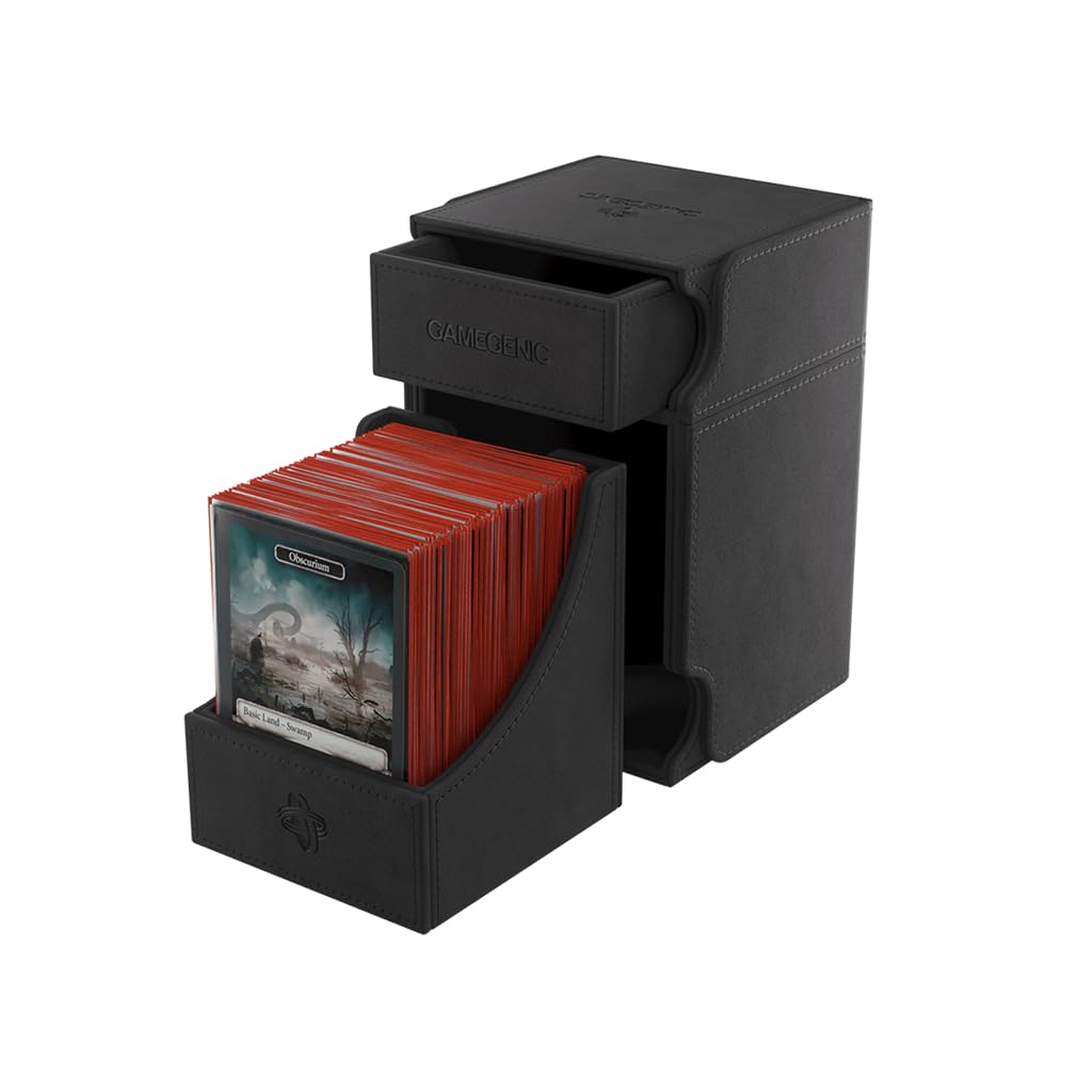 Foto 4 pulgar | Deck Box Gamegenic Watchtower 100+ Xl Convertible Negro - Venta Internacional.