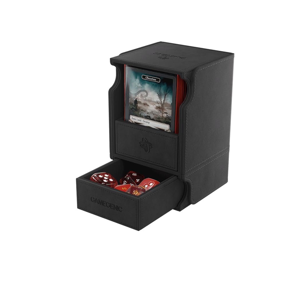 Foto 5 pulgar | Deck Box Gamegenic Watchtower 100+ Xl Convertible Negro - Venta Internacional.