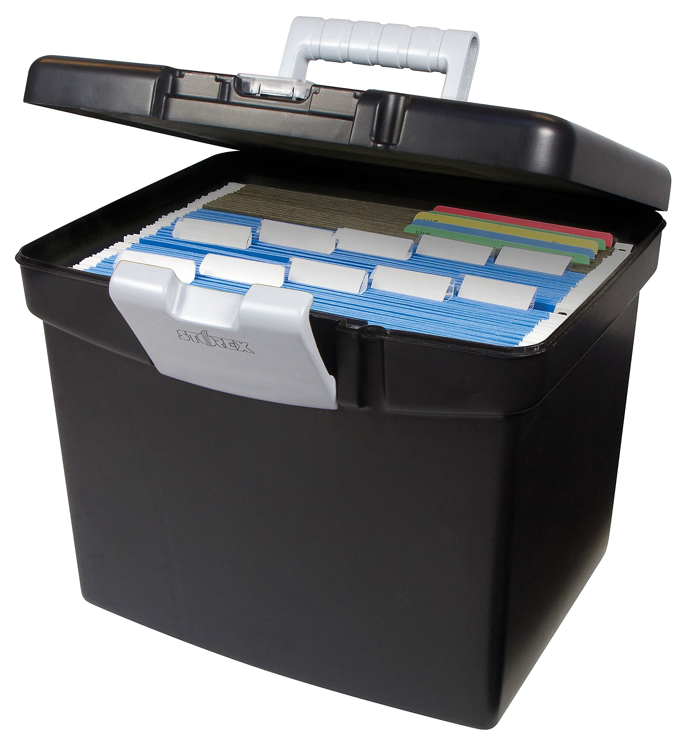Foto 4 pulgar | Archivador Portátil Storex Economy Para Archivos Colgantes Tamaño Carta - Venta Internacional.