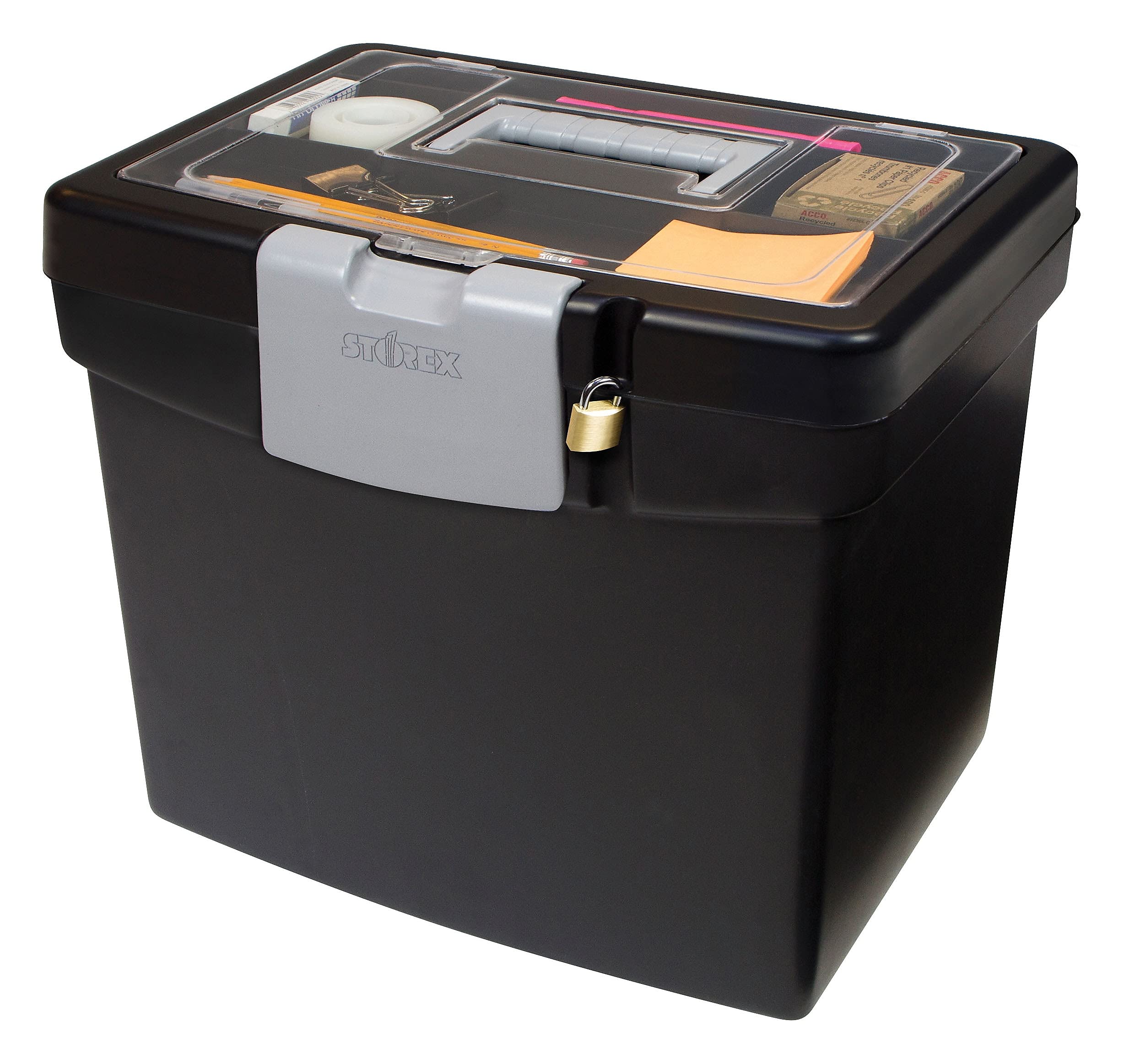 Foto 4 | Archivador Portátil Storex Economy Para Archivos Colgantes Tamaño Carta - Venta Internacional.
