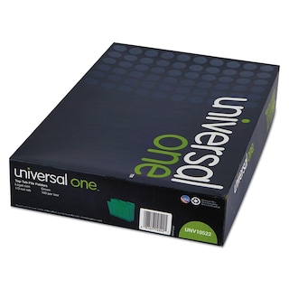 Foto 4 | Carpetas Universales Unv10522, Tamaño Legal, 100 Unidades, Color Verde - Venta Internacional.