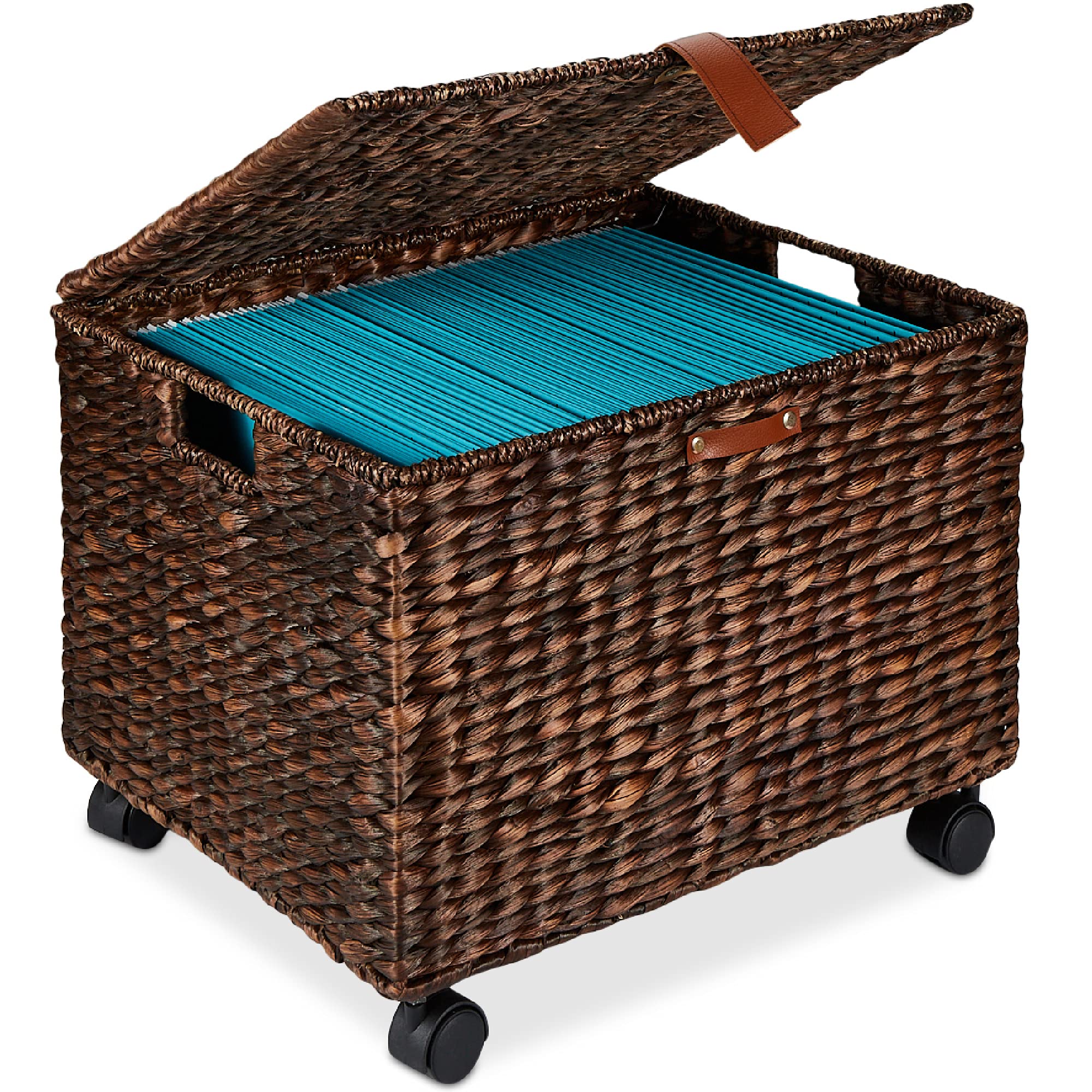 Foto 1 | Archivador Enrollable Best Choice Water Hyacinth Brown - Venta Internacional.
