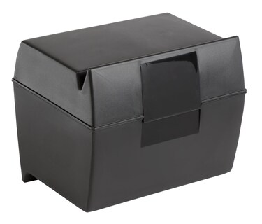 Foto 1 | Caja De Tarjetas Oxford Plastic 500, Capacidad De 5 X 8 Pulgadas - Venta Internacional.