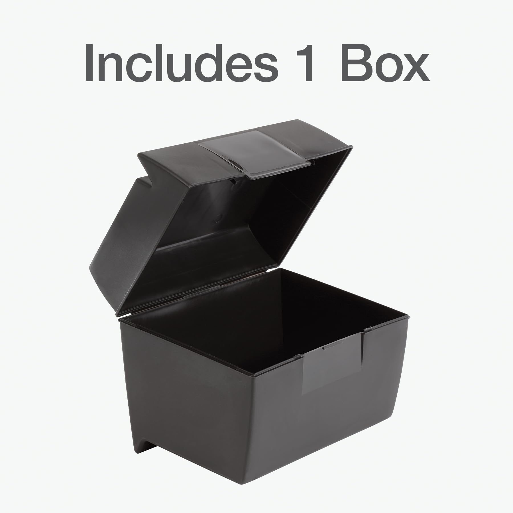 Foto 5 pulgar | Caja De Tarjetas Oxford Plastic 500, Capacidad De 5 X 8 Pulgadas - Venta Internacional.