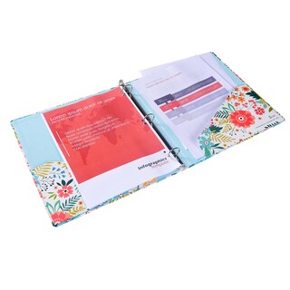 Foto 4 | Carpeta De 3 Anillas Suin De 1 Pulgada Con Bolsillos Para Cartas Estadounidenses De 8.5 X 11 Pulgadas - Venta Intern