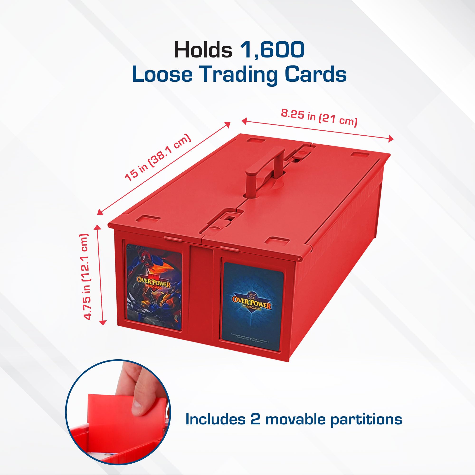 Foto 3 | Bandeja De Almacenamiento De Tarjetas Bcw, Papelera Coleccionable, 1600 Tarjetas, Paquete De 2 - Venta Internacional.