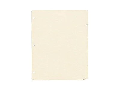 Foto 4 | Divisores De Carpetas Oxford Blank Para Escribir En 5 Pestañas Tamaño Carta - Venta Internacional.