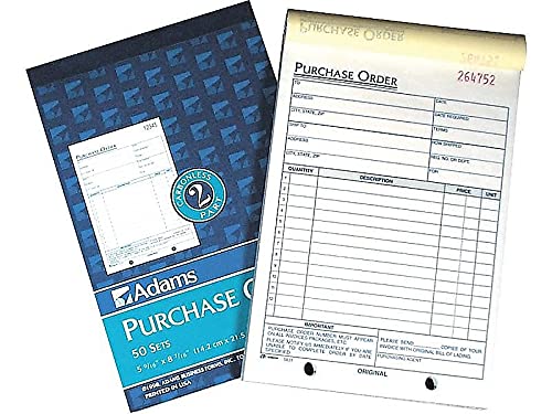 Foto 4 pulgar | Bloc De Solicitudes De Compra Adams Dc5831-10  2 Piezas  Sin Carbono - Venta Internacional.
