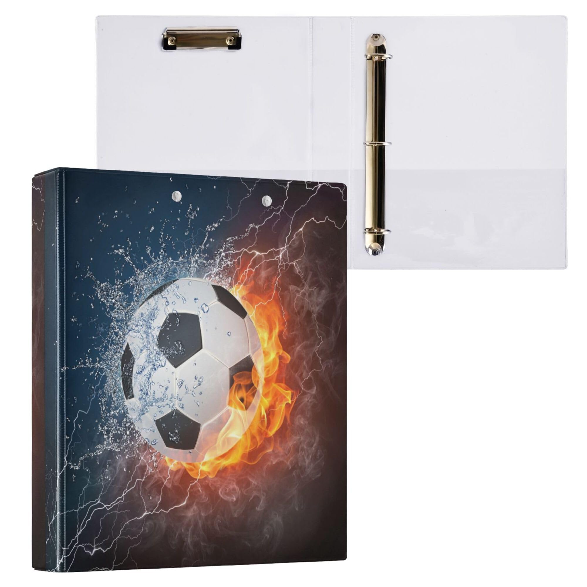 Foto 2 pulgar | Portapapeles Wamika Ice Fire  Fútbol  Fútbol  Azul Marino - Venta Internacional.