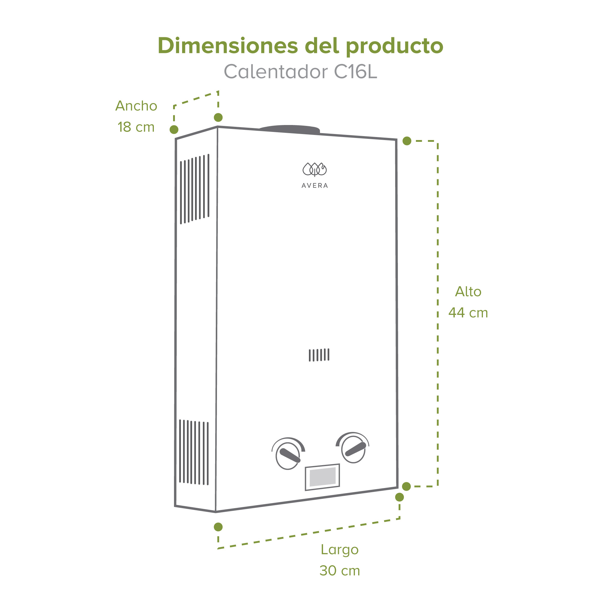 Foto 6 pulgar | Combo Calentador Agua Gas LP 16L y Presurizador 72L 1/3hp Avera C16LPR72L