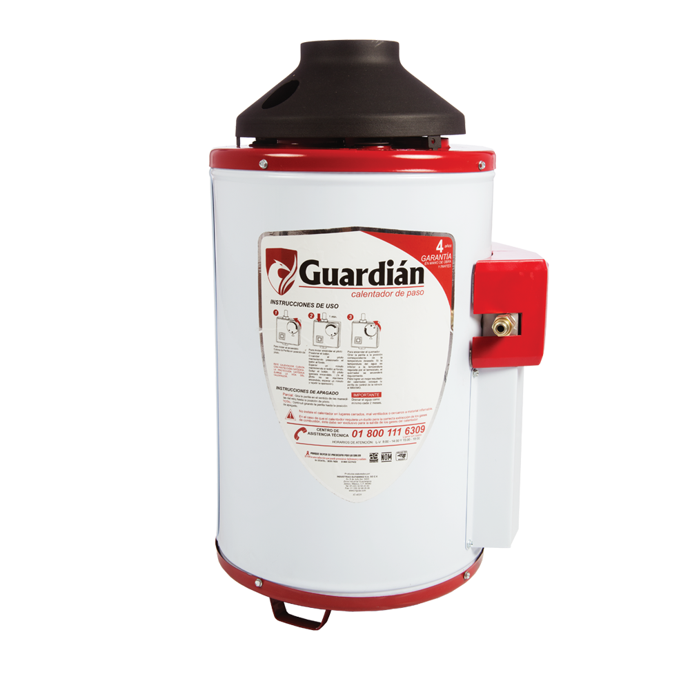 Foto 1 | Calentador de Agua de Paso Guardián GA-ONE-045LP-01 de Gas LP 4.5L 1.5 Servicios