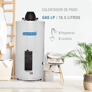 Foto 2 | Calentador de Agua de Paso Kalotron KA-ARC-105LP-01 de Gas LP 10.5L 3.5 Servicios